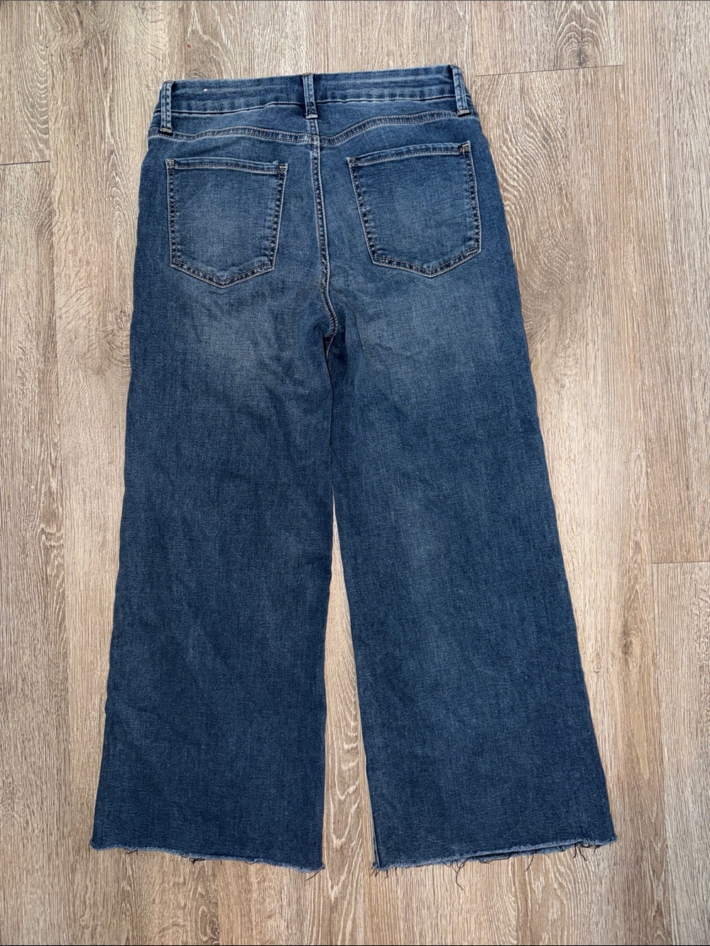 Kut from the Kloth Meg fab ab Wide Leg Jeans in Dark Blue Wash size 6 - Picture 7 of 7